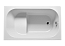 Ванна RIHO акриловая "PETIT" 120x70x45см на каркасе